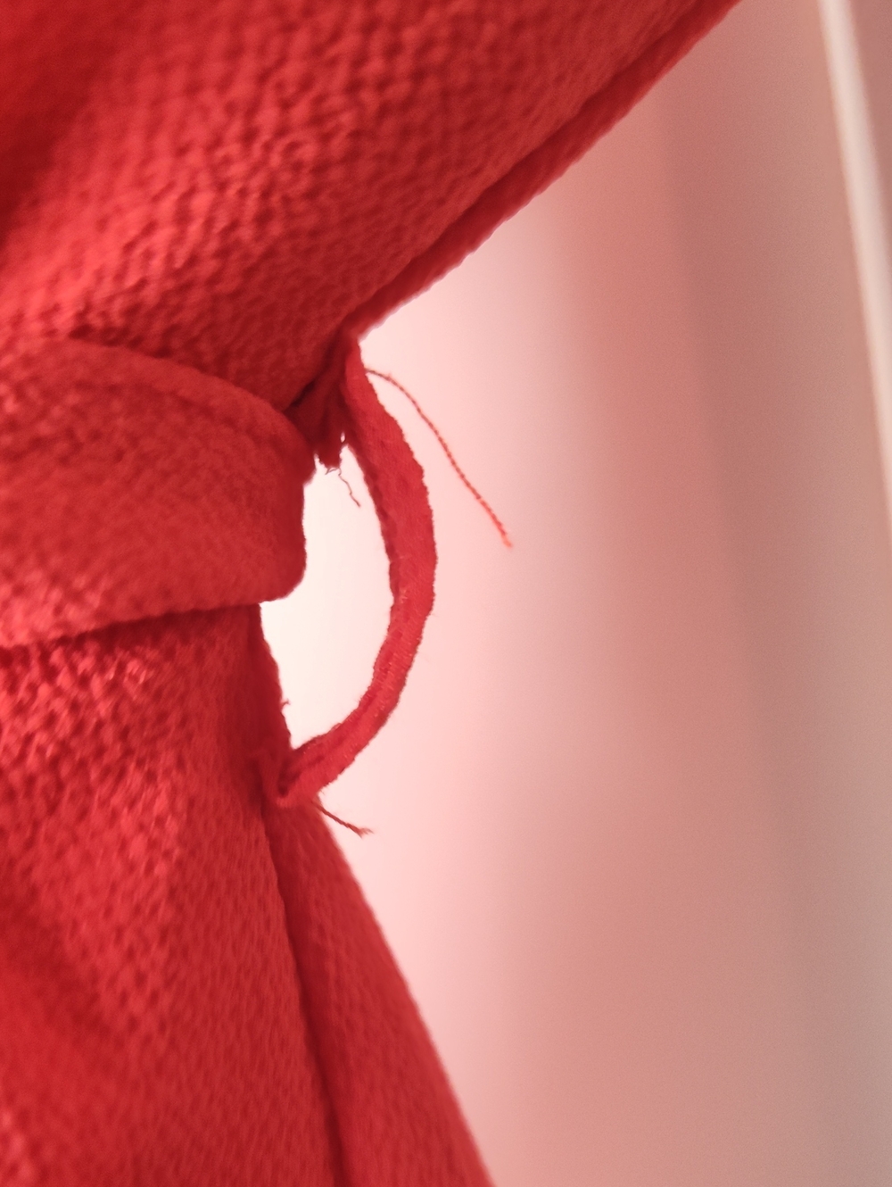 Fall Red Dress - Picture 7 of 7